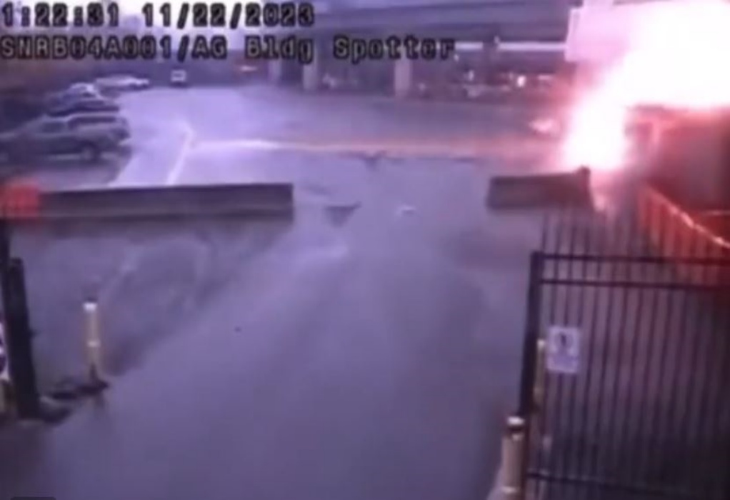 Δείτε τη στιγμή της έκρηξης στη γέφυρα στα σύνορα ΗΠΑ-Καναδά – Τρομοκρατική επίθεση ερευνά το FBI (VIDEO)