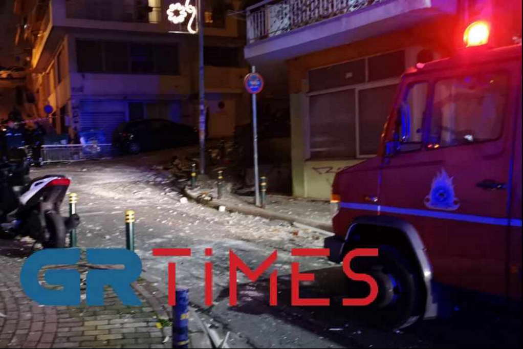 Θεσσαλονίκη: Ισχυρή έκρηξη στις Συκιές – Ένας τραυματίας (ΦΩΤΟ-VIDEO)