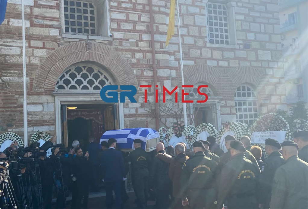 Θεσσαλονίκη: Δείτε LIVE το τελευταίο «αντίο» στον αστυνομικό Γιώργο Λυγγερίδη