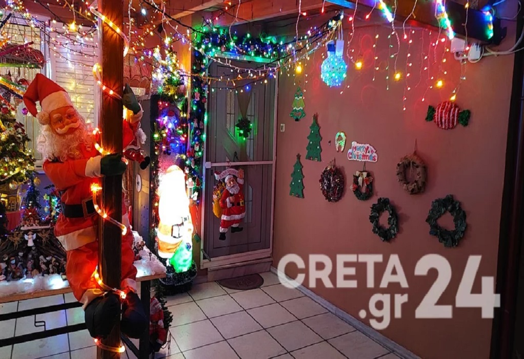 Χριστούγεννα: Σπίτι… υπερπαραγωγή στην Κρήτη από έναν 12χρονο μαθητή! (ΦΩΤΟ)