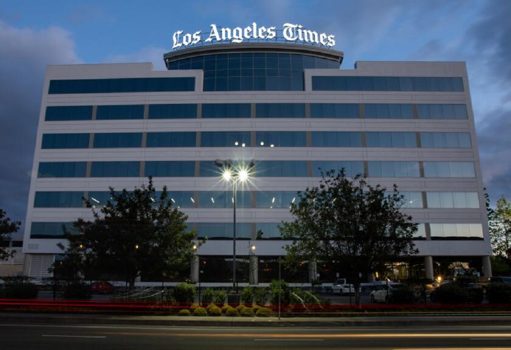 ΗΠΑ: Η εφημερίδα Los Angeles Times απολύει το ένα πέμπτο της σύνταξής της