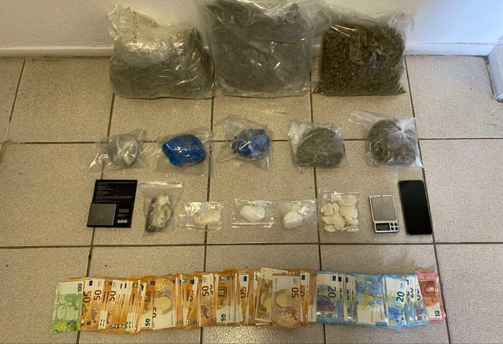 Πιερία: Συνελήφθη με 3 κιλά χασίς και 200γρ. κοκαΐνης
