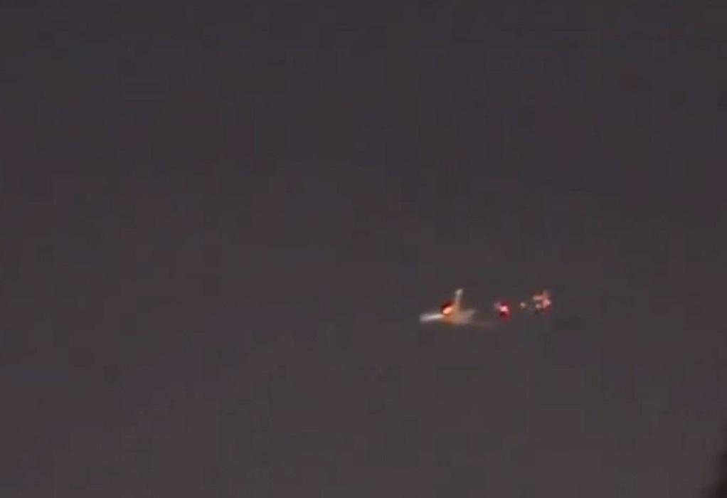Τρομακτικό βίντεο: Φωτιά σε αεροσκάφος πάνω από το Μαϊάμι λίγο μετά την απογείωση