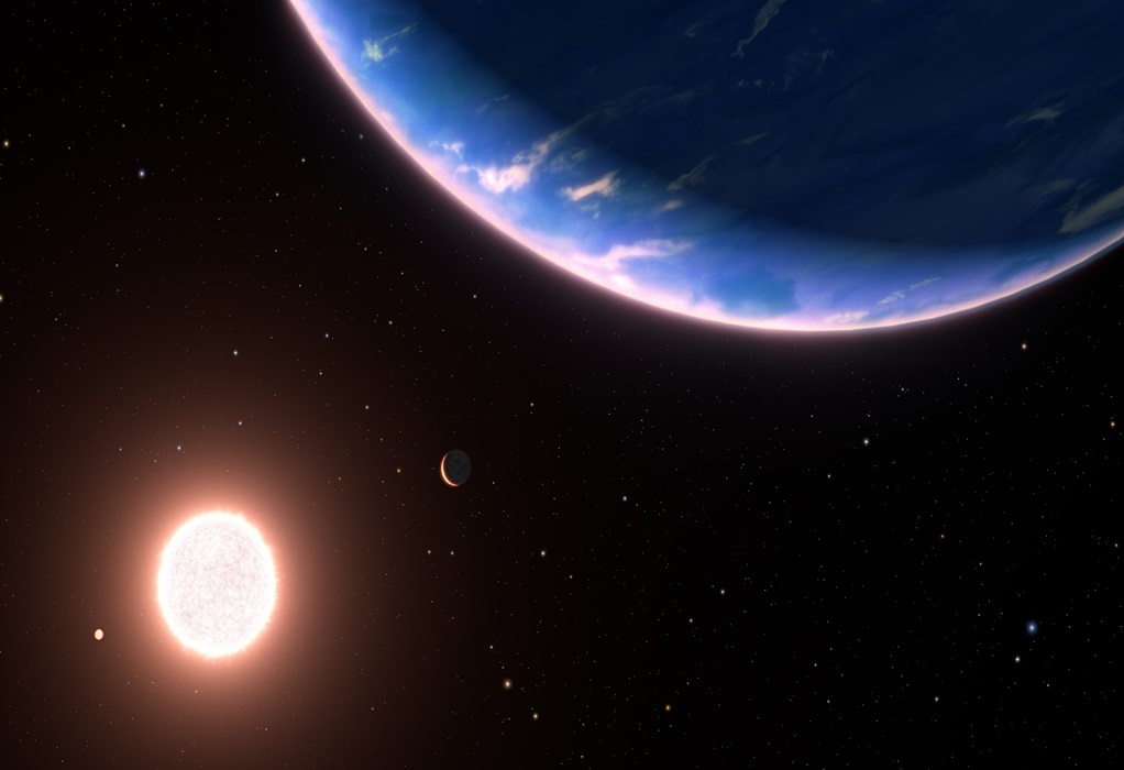 Αστρονόμοι παρατήρησαν τον μικρότερο εξωπλανήτη με υδρατμούς στην ατμόσφαιρα του