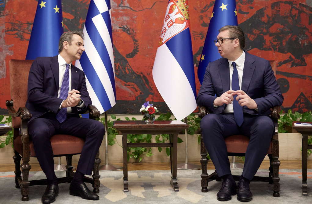 Μητσοτάκης: Η Ελλάδα είναι ο πιο σταθερός σύμμαχος της Σερβίας για την ευρωπαϊκή της προοπτική (VIDEO)