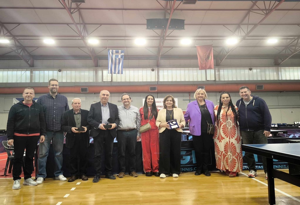 Το Πανελλήνιο Πρωτάθλημα Πινγκ Πονγκ Εφήβων-Νεανίδων στην Καλαμαριά