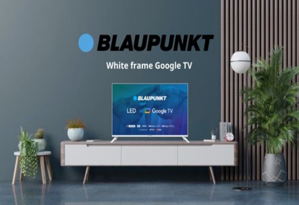 Αφεθείτε στη Συναρπαστική Κομψότητα της Τηλεόρασης Blaupunkt Google TV 43’’ white frame